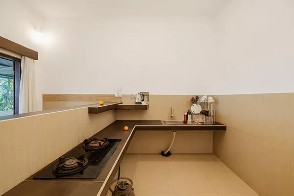 Jungle Hideaway Villas Kitchen Cooking Area