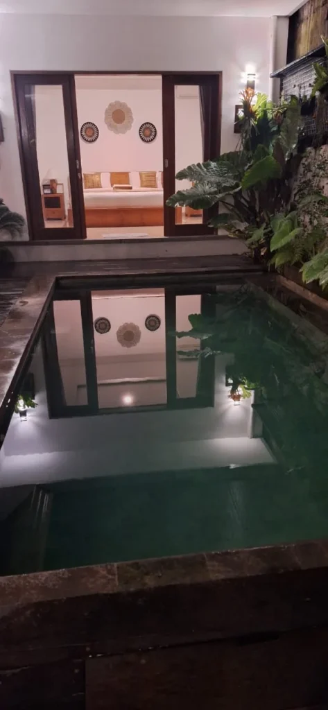 Maya Gorgeous Manor 3 - Pool View at Night